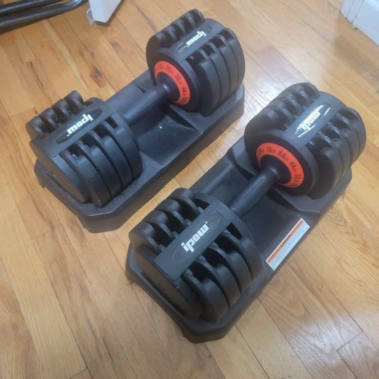 iPow Adjustable Dumbbells *Almost New