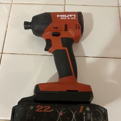 HILTI 22 V Impact W/ Battery 