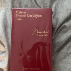Maison Francis Paris Baccarat Rouge 540