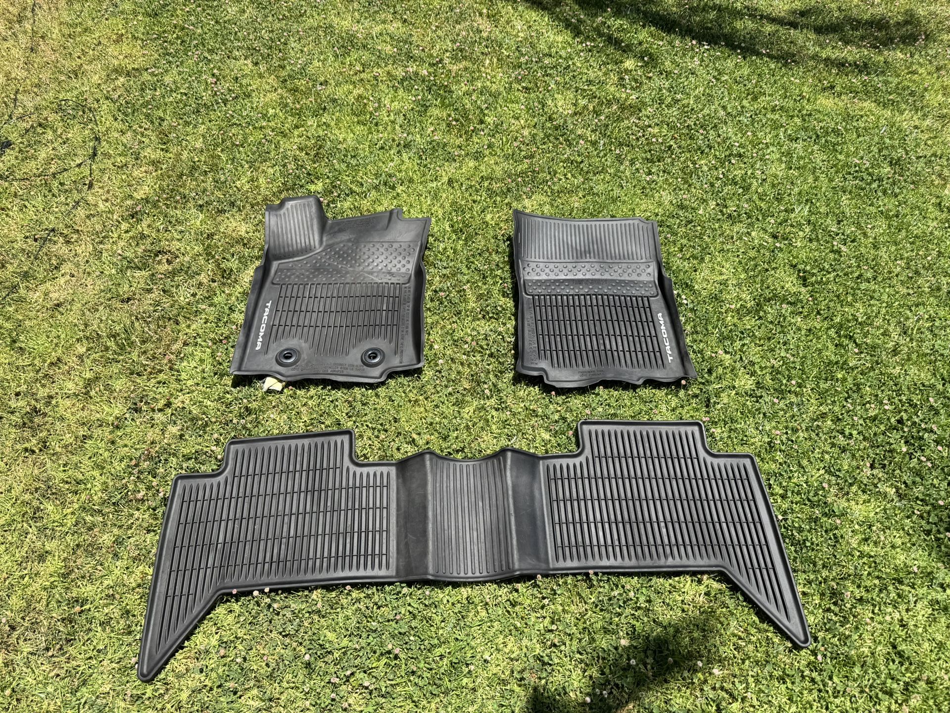 Toyota Tacoma All Weather Floor Mats $50