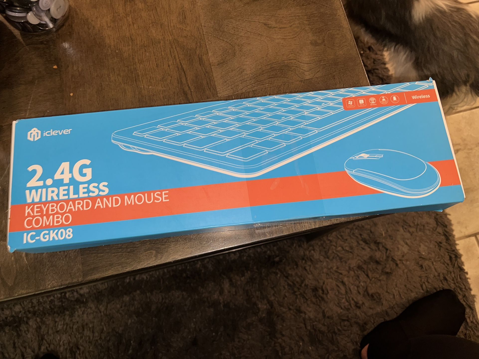 Wireless Keyboard And Mouse Combo