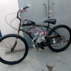 New 2 Stroke Motorized Bike 100cc.