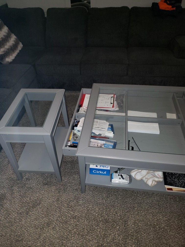 Coffee Table And (2) End TABLES