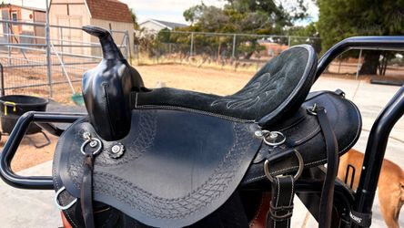 14” Black saddle