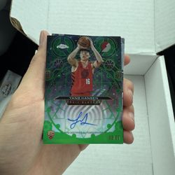 Yang Hanses Topps Chrome Rookie Autograph /99