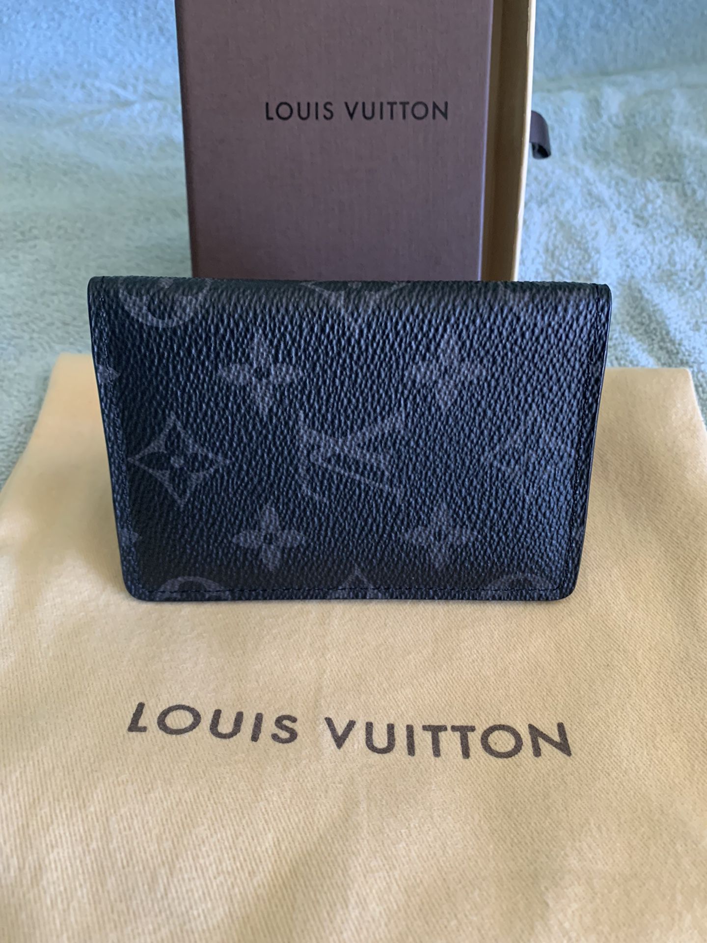 Louis Vuitton - Red Sunset Monogram Pocket Organizer Wallet – eluXive
