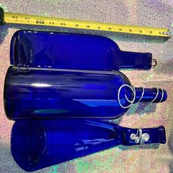Cobalt Blue Glass Set