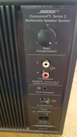 Bose companion 3 series 2 for Sale in Yelm, WA - OfferUp