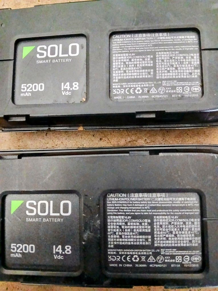 3DR SOLO Drone Smart Battery
