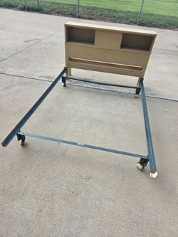 Full size headboard and rails
