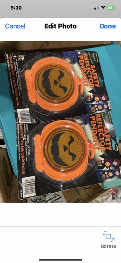 2 brand new halloween reflectors