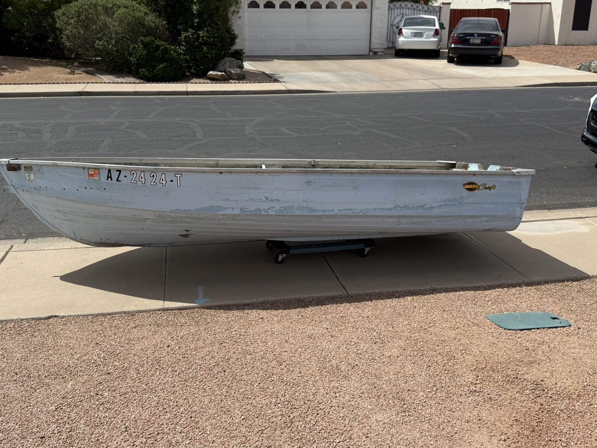 Fishing Boat Mirror Craft 12 Ft With Elect Trolling