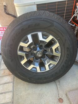 Toyota Tacoma Trd wheels and tires