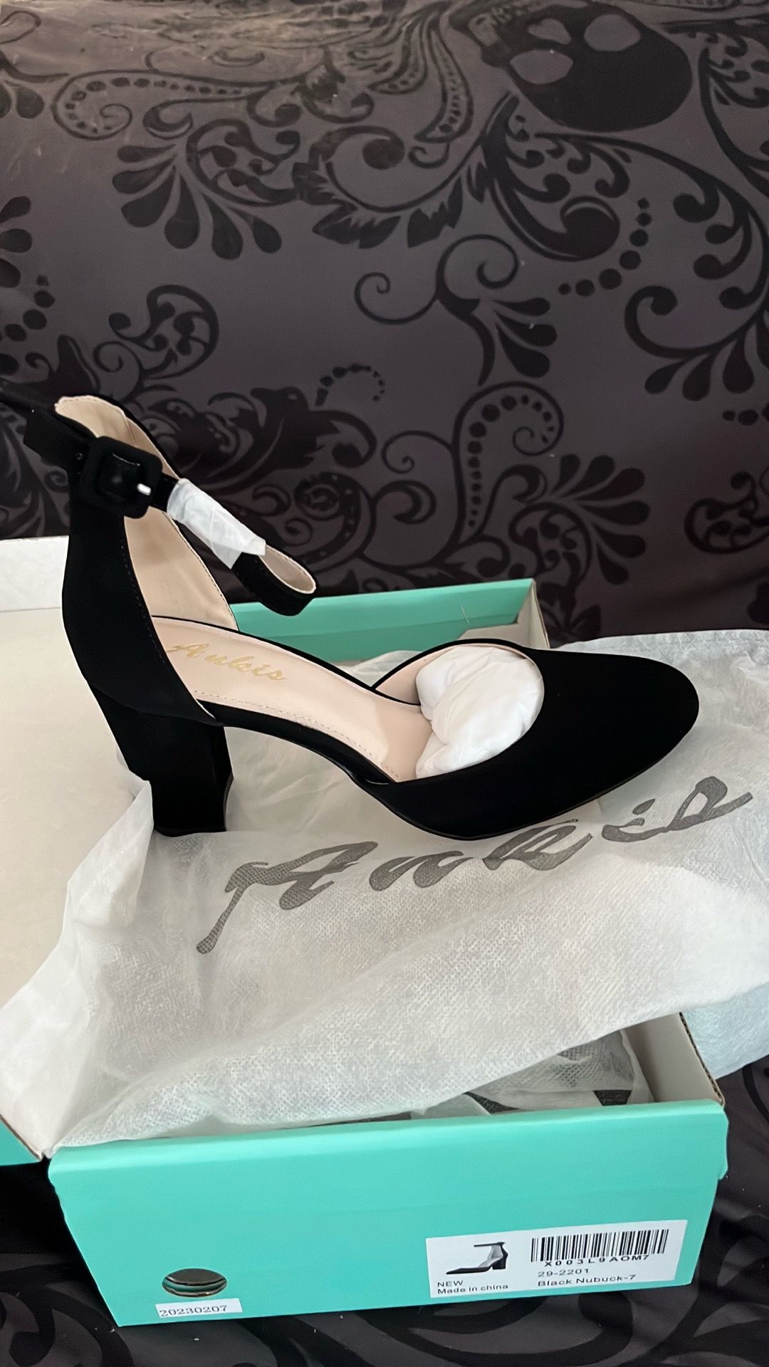 Ankies Black High Heels