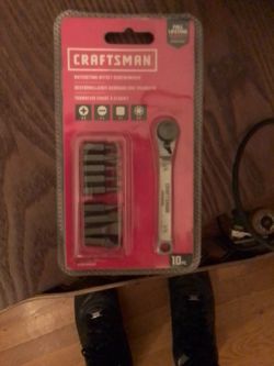 Craftsman Ratcheting Offset Screwdriver 10pc