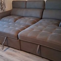 AFW Levi Storage Sectional Couch + FREE DELIVERY