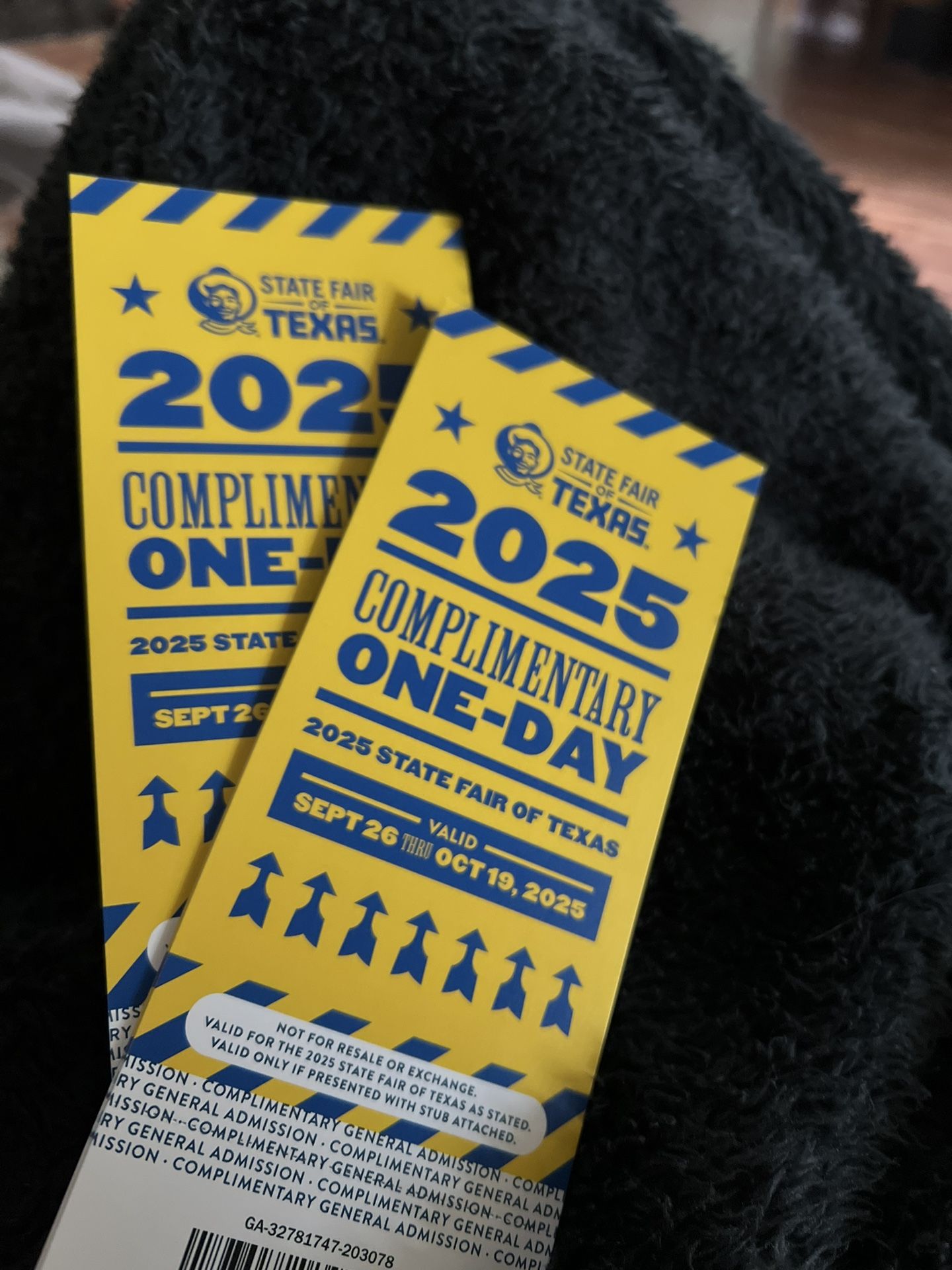 Fair tickets