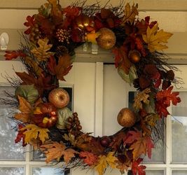 Beautiful Large Fall Wreath