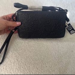 Authentic Leather Cross/body Purse