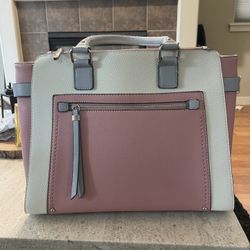 Nice Off-white/ Pink Purse 