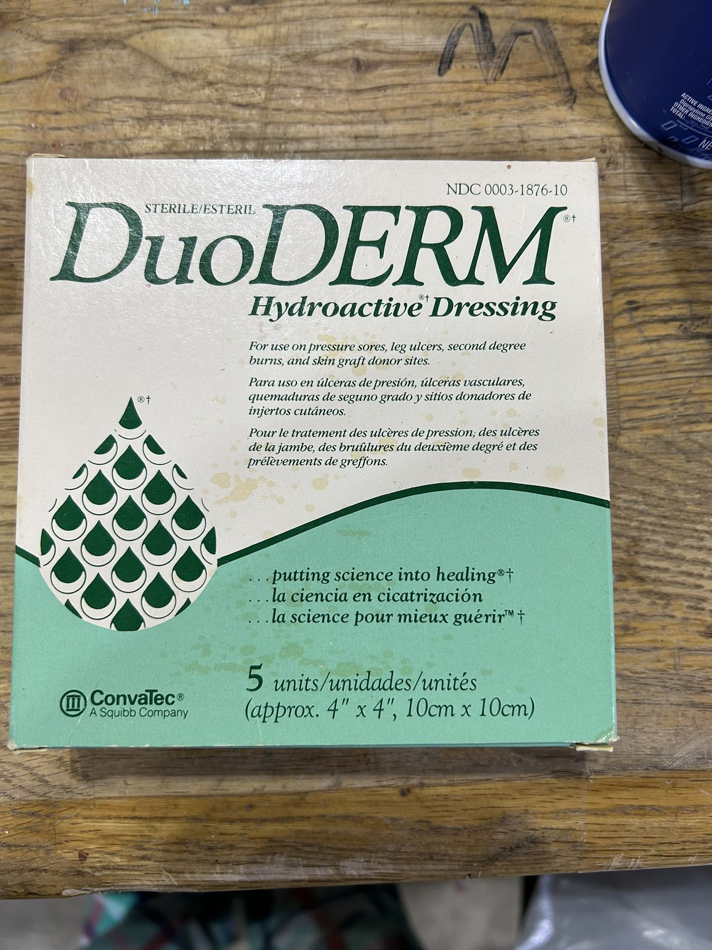 Duo Derm Medical Skin Patch