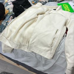 Denim NYC Leather Jacket 