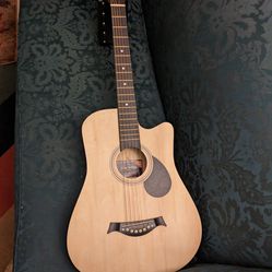 Lankro  3/4 Size Acoustic Cutaway Guitar 
