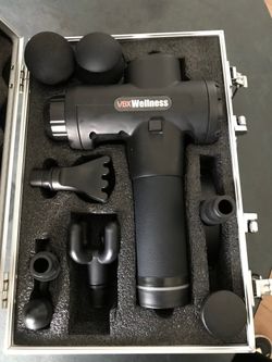 VBX Medical Grade 8 piece Massage Gun (black)