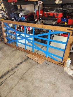 Mirror and frame