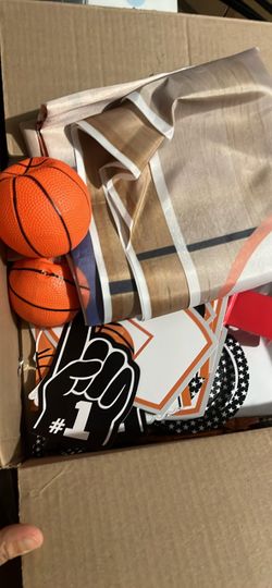 Basketball birthday supplies