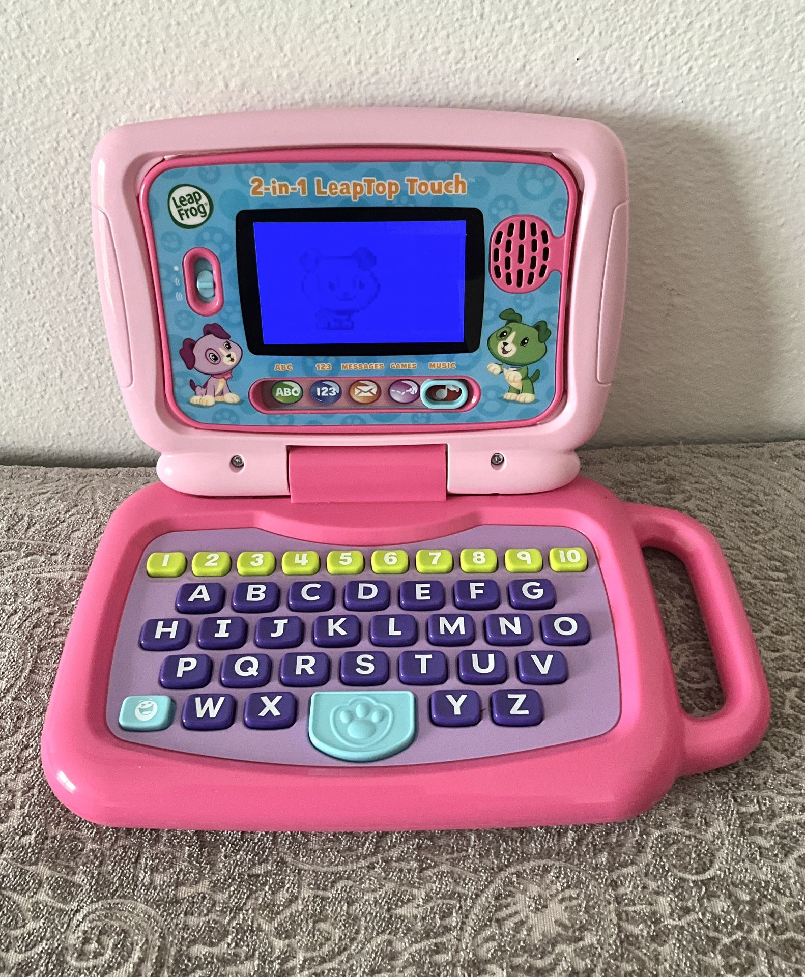 Leapfrog 2-in-1 Leaptop Touch Pink Child Learning Toy