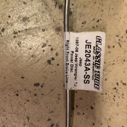 Jeep Brake Line - Classic Tube Model JE2043A-SS
