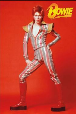 David Bowie Glam Wall Poster 24"x36"