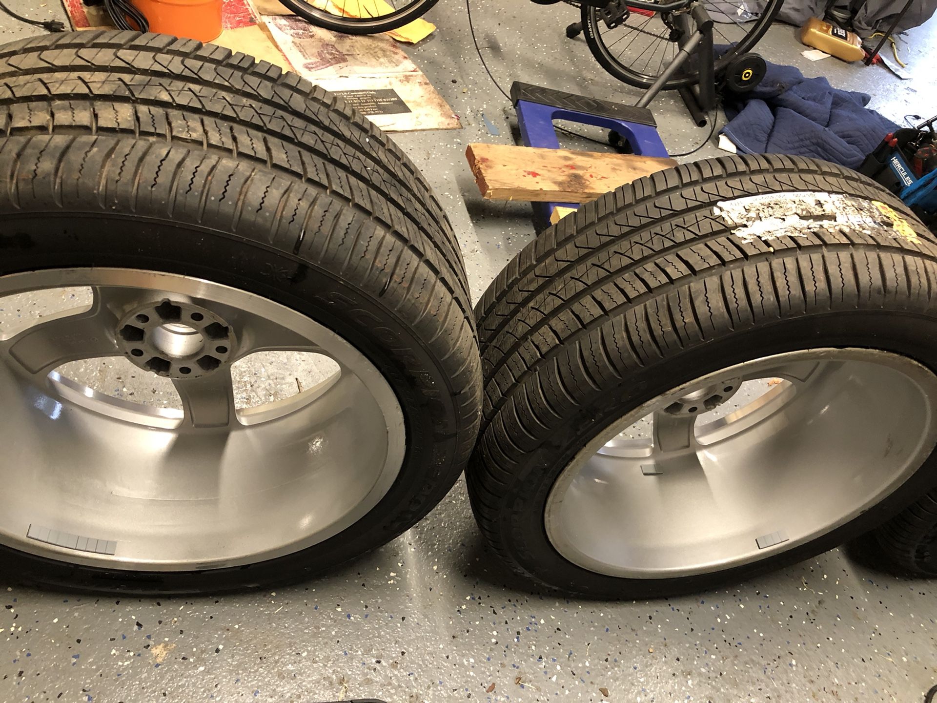 MB AMG 21” wheels