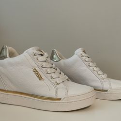 GUESS Wedge Sneakers (Heel Height: 3.15”)