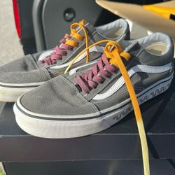 Vans OTW Old Skool UV Pewter Snake Skater Shoes 