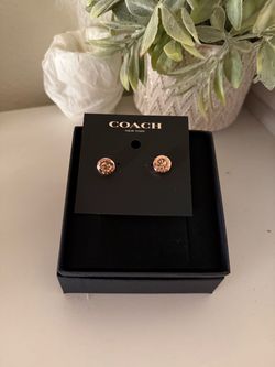 Coach Earrings New
