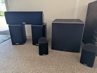 Polk Home Theater Speakers with Subwoofer