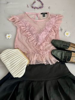 Mauve Lace Top & Cami 🩷