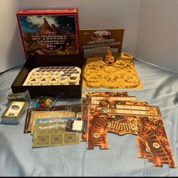 Disney Big Thunder Mountain Railroad 100% Complete Funko Board Game New Open Box