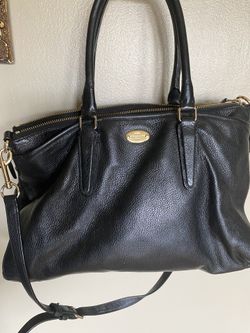 Authentic Leather Coach Purse