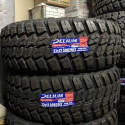 35x12.50R20 Delium Terra Raider MT *$200 EACH SPECIAL PRICE🔥✅*