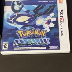 Pokemon Alpha Sapphire 3DS