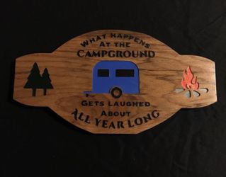 Custom Camping Signs