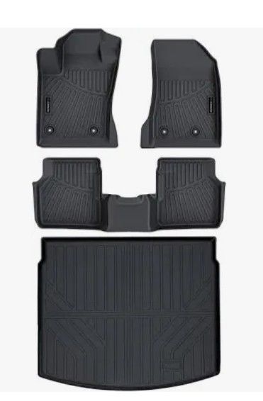 17-24 Jeep Slush Style Floor Mats And Cargo Bed Liner As Well