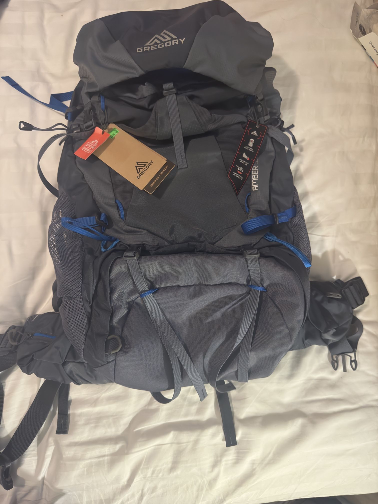 Gregory Amber 55 Women’s Backpack Hiking Backpacking 