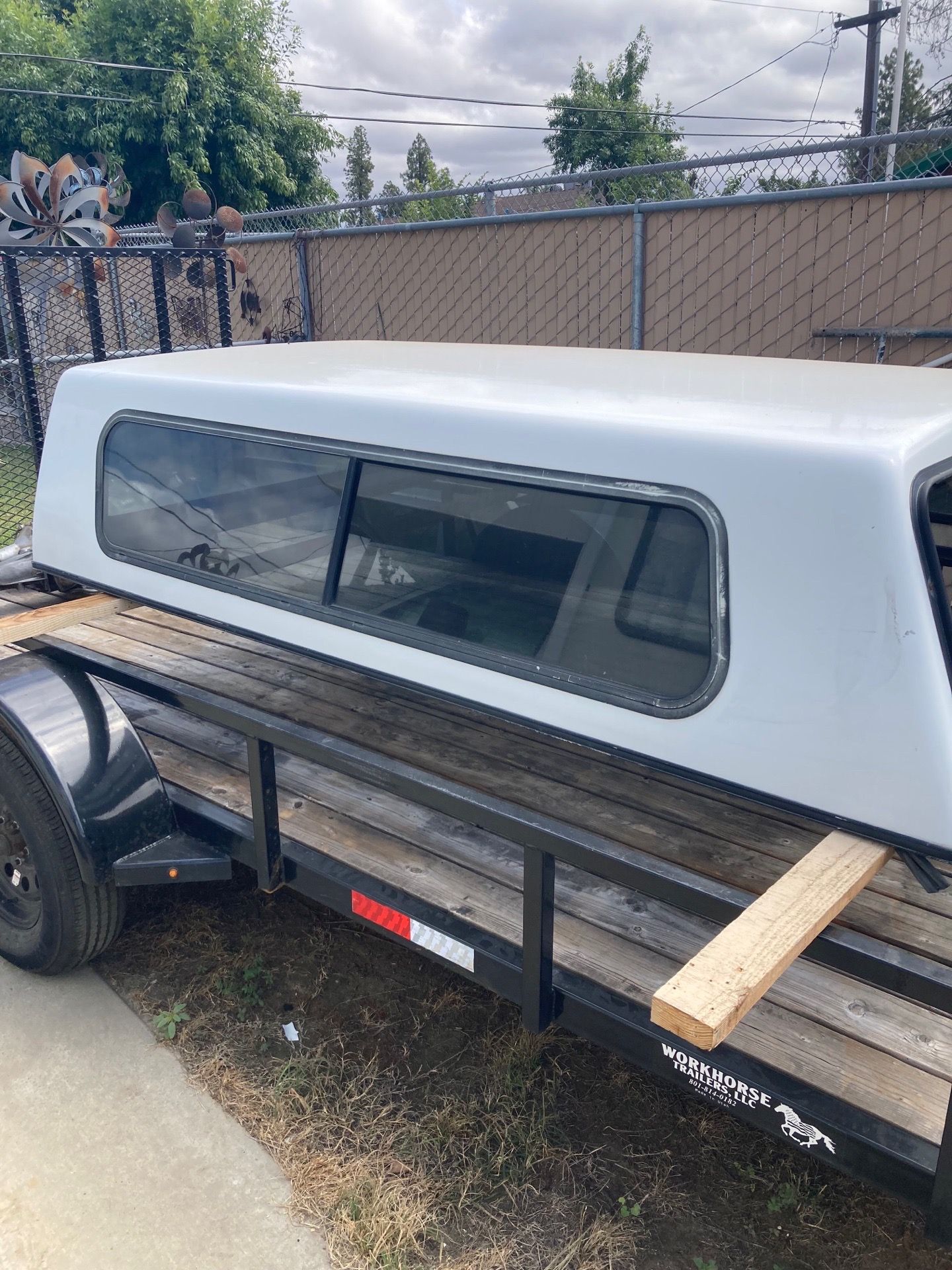 Camper shell, long bed