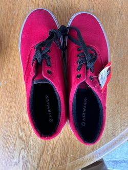 Red 8.5 airwalk shoes