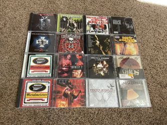 16 Mostly Extreme Metal Compilation Cds Heavy Metal Death Metal Thrash Music Some Harder To Find 