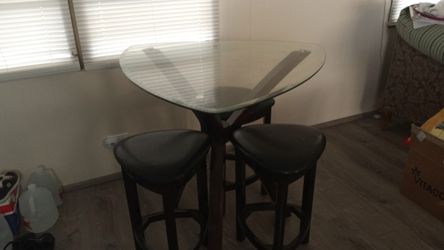 Bistro Glass Table